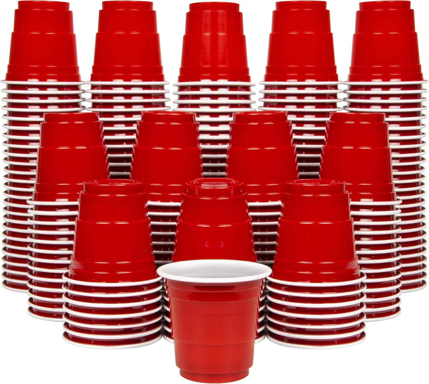Disposable Plastic Shot Cups 200 Pack For Parties And Events