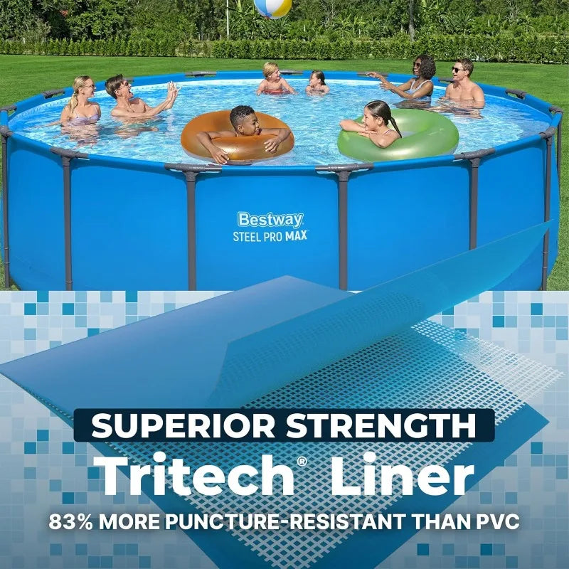 Bestway Steel Pro Max 15ft x 48in Above Ground Pool