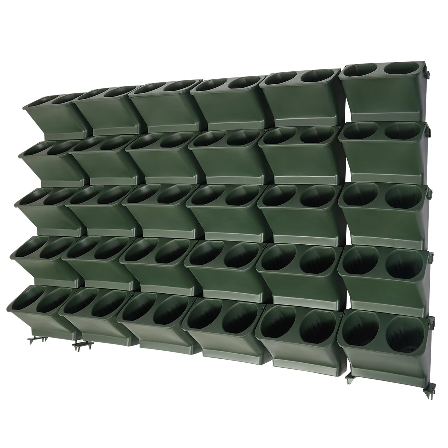 Bymaocar Hanging Planters Set Wall Mounted Vertical Garden Kit
