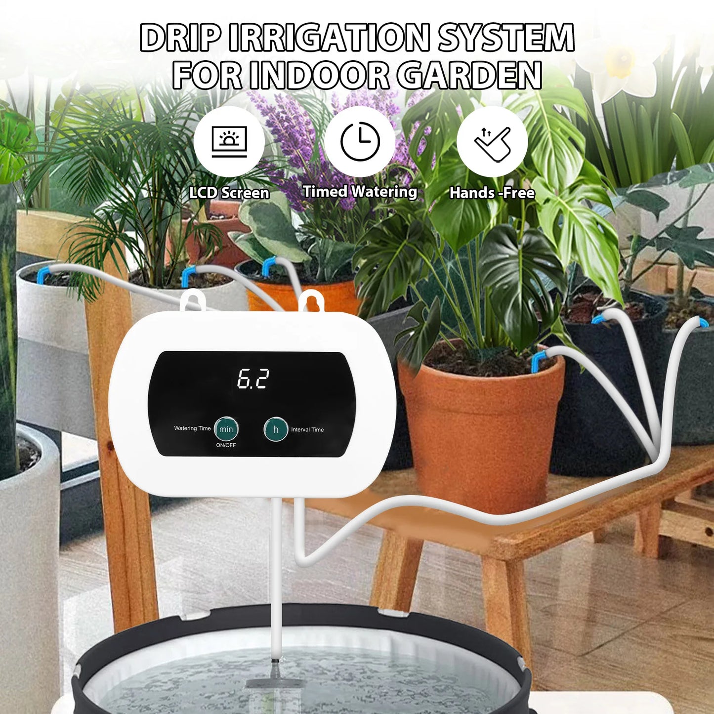 KKMOON Smart Self Watering System Timer For Indoor Garden