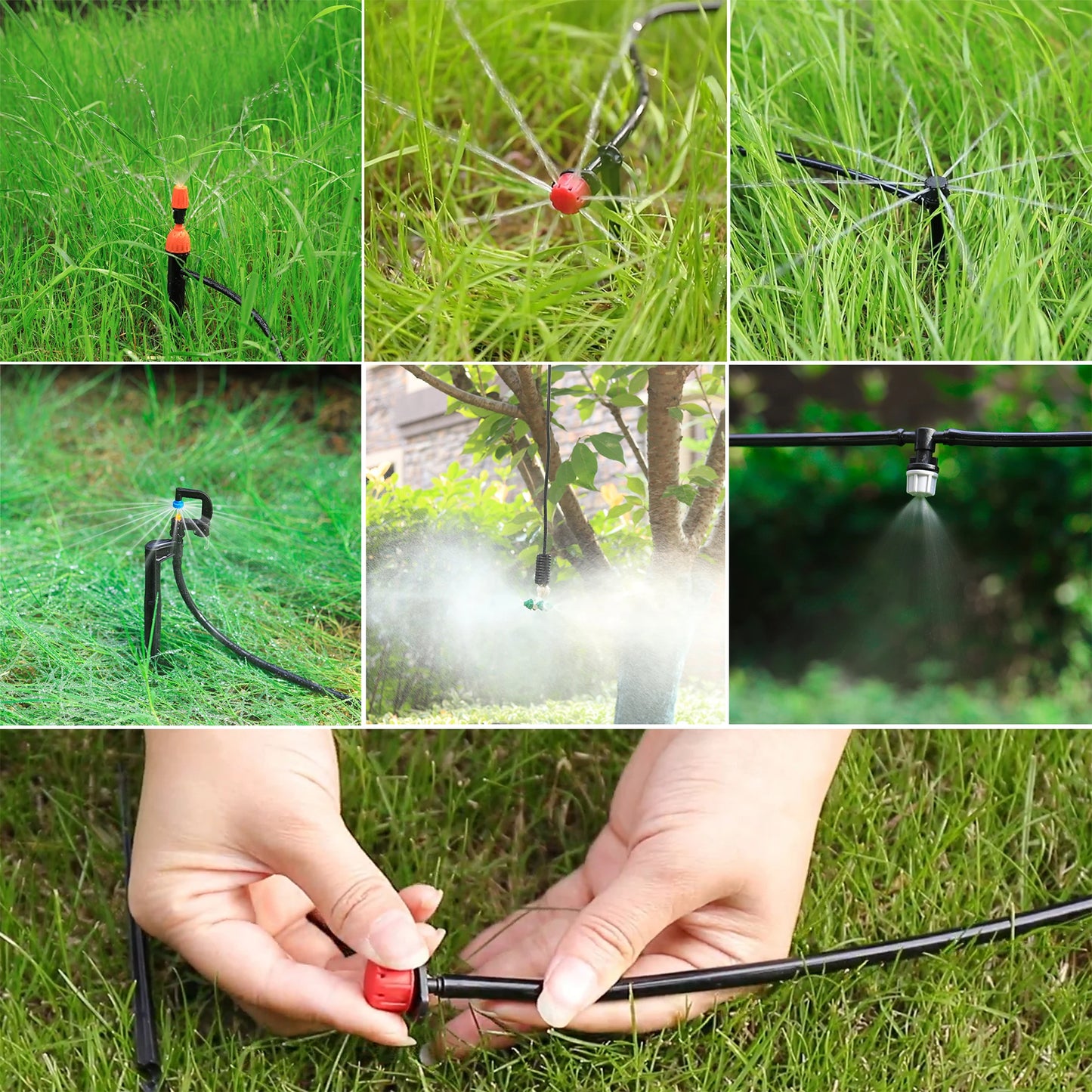 PVC Garden Hose Drip Irrigation Micro Tubing For Greenhouses
