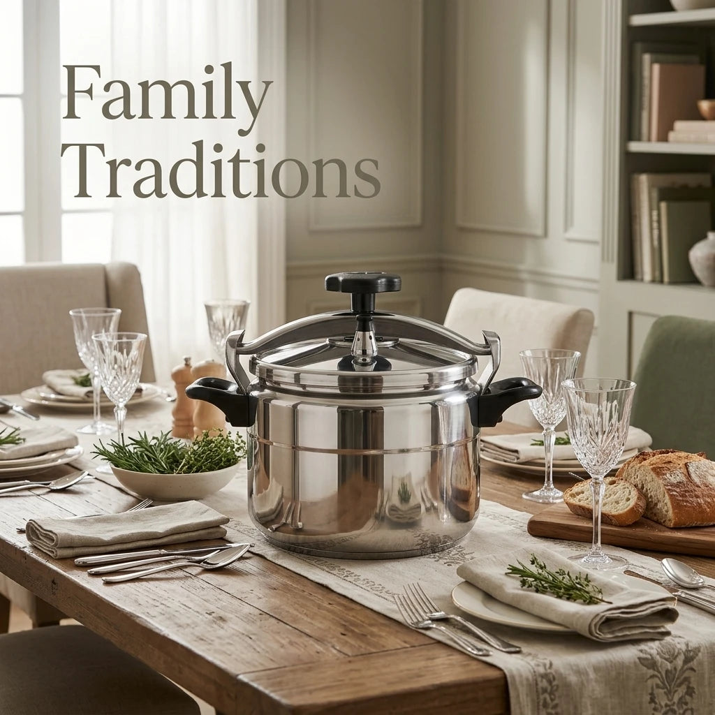 Explosion-Proof Pressure Cooker For Gas And Induction Stoves