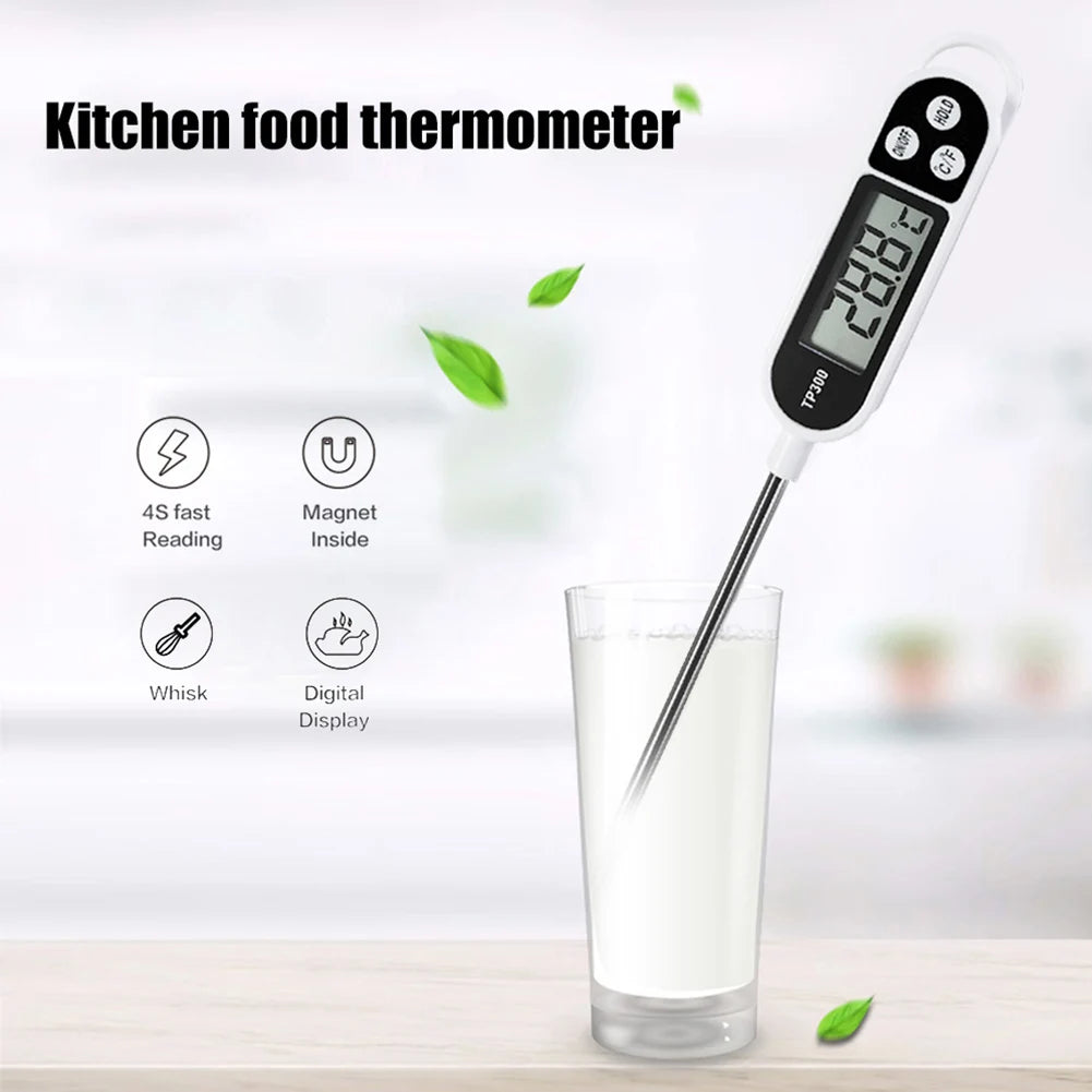 APWIKOGER TP300 Digital Food Thermometer Instant Read LCD