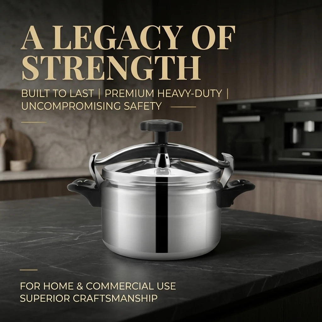 Explosion-Proof Pressure Cooker For Gas And Induction Stoves