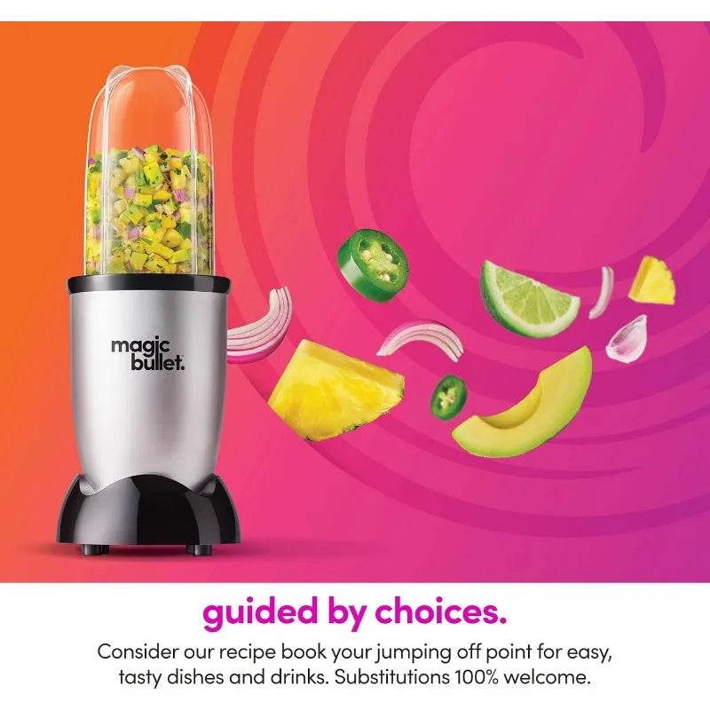 Magic Bullet Blender 11 Piece Set Compact and Dishwasher Safe