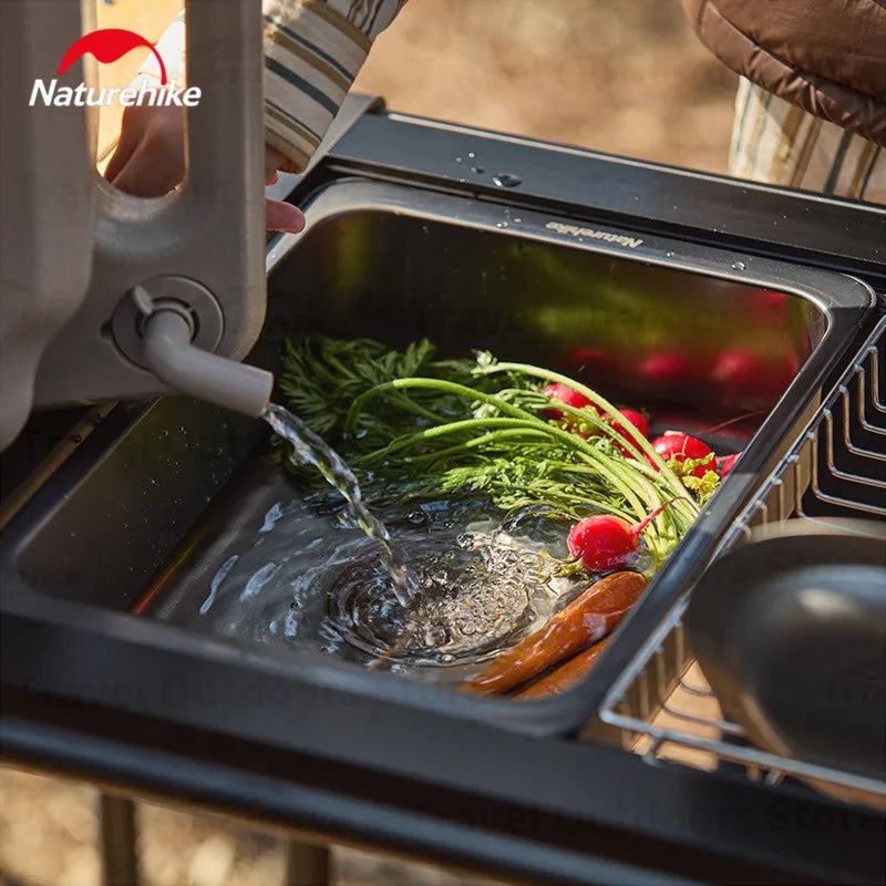 Naturehike Stainless Steel Basin Outdoor Camping Washbasin