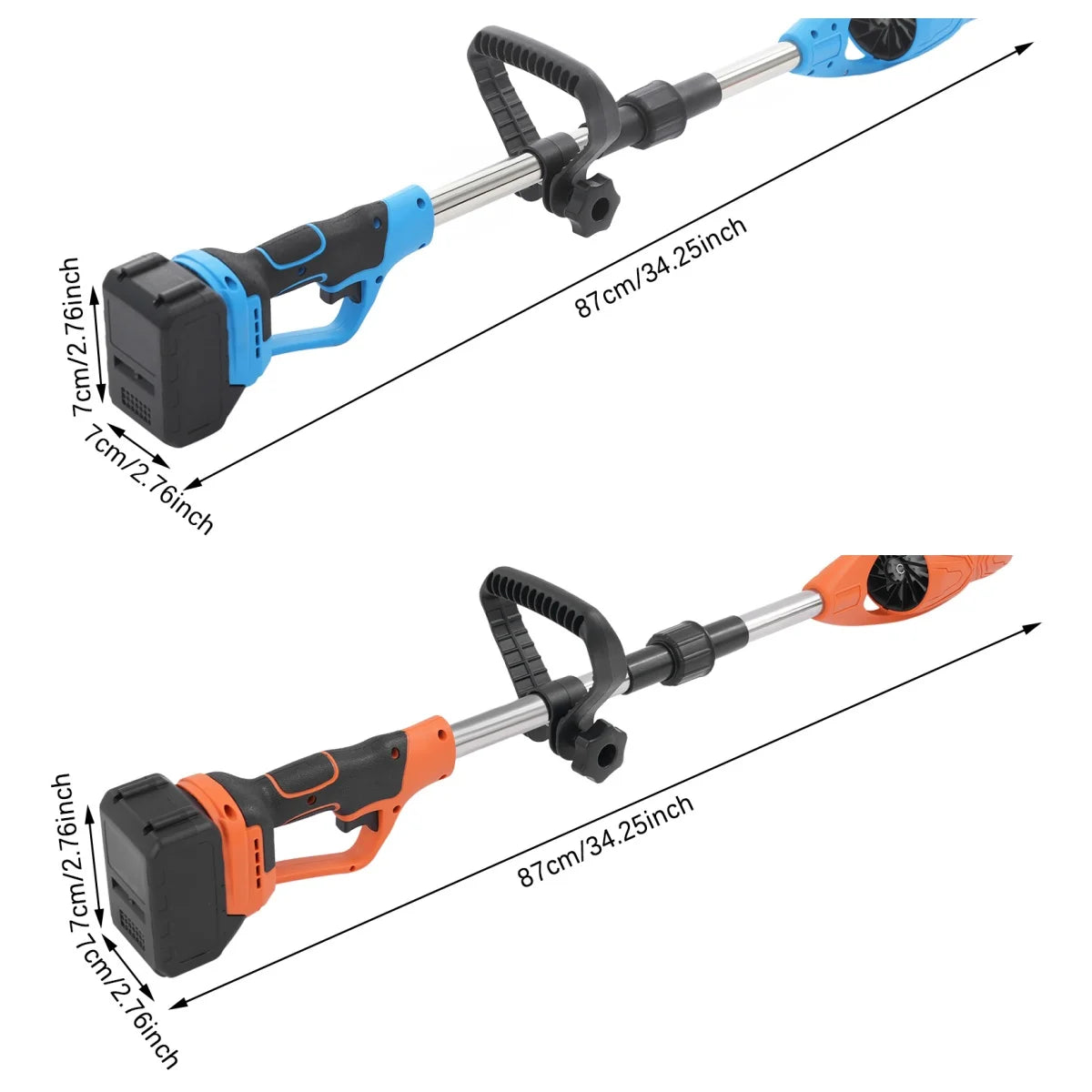 21V Cordless Leaf Blower, Lithium Battery Powered Leaf Blower, Electric Leaf Blower For Lawn Care