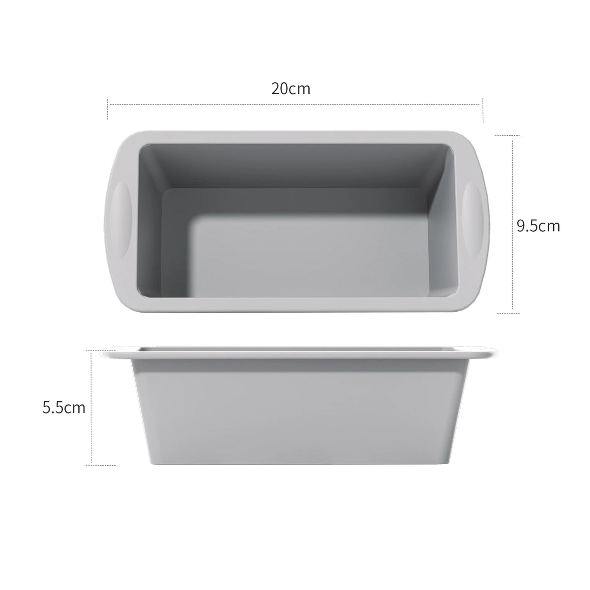 Silicone Baking Molds NonStick Rectangle Cake Pans Mini Loaf Pan Easy Release Bread Toast Mould Kitchen Accessories Pastry Tool