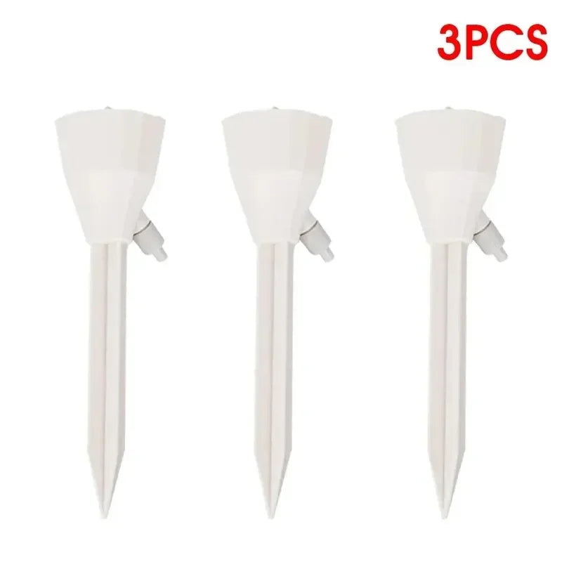3Pcs Adjustable Drip Irrigation System Automatic Self Watering Spikes for Plants Indoor Outdoor Potted Plants Irrigation System Gardening Tools and Equipment