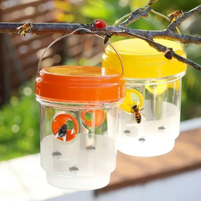 3/1PCS Large Wasp Traps Waterproof Hanging Hornets Trap for Indoor Outdoor Reusable Garden Fruit Fly Catcher Pest Control Tools