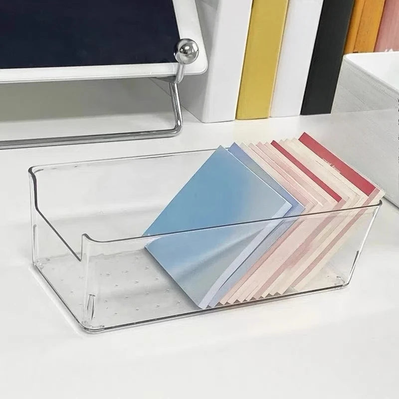 Multifunctional Transparent Storage Box for Home and Office