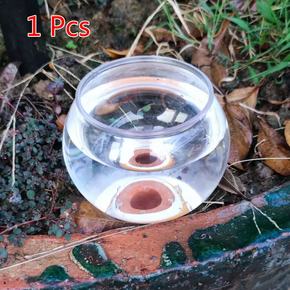 1pcs 200ML Automatic Plant Watering Self-Watering Spikes Ceramic Vacation Drip Irrigation Flower Plants Watering Devices