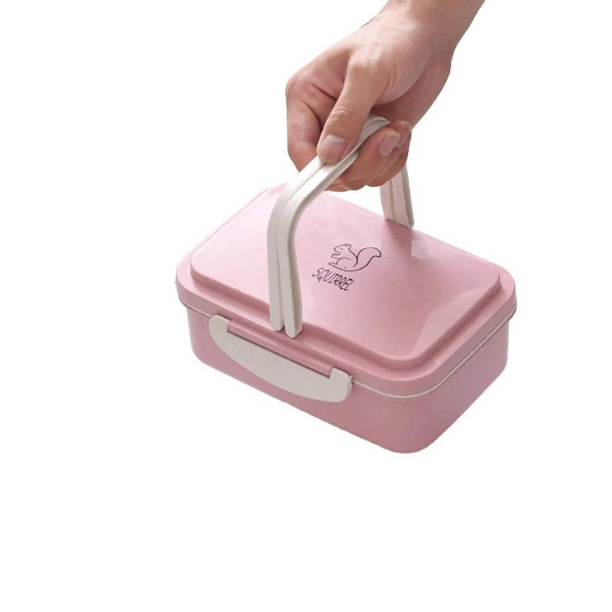 1pcs  Wheat Straw Tableware Bento Box Student Multi-Layer Sushi Box Fruit Box Set
