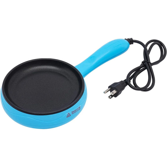 Electric Skillet Nonstick Mini Frying Pan 450W With Spatula
