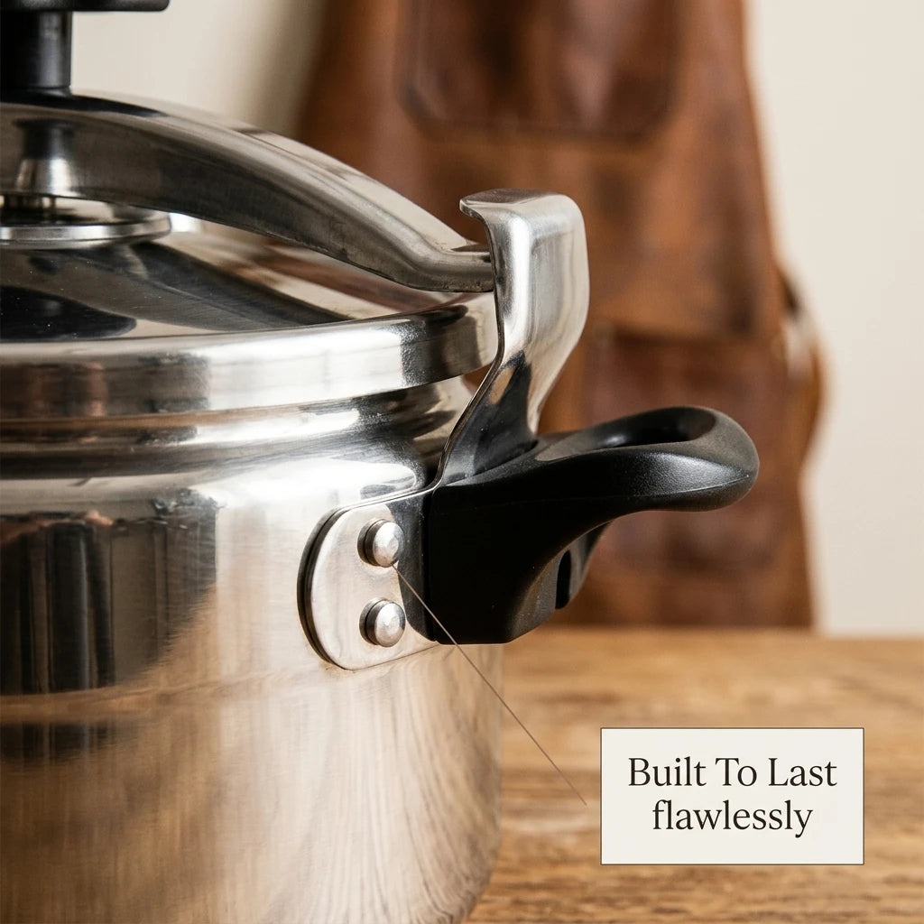 Explosion-Proof Pressure Cooker For Gas And Induction Stoves