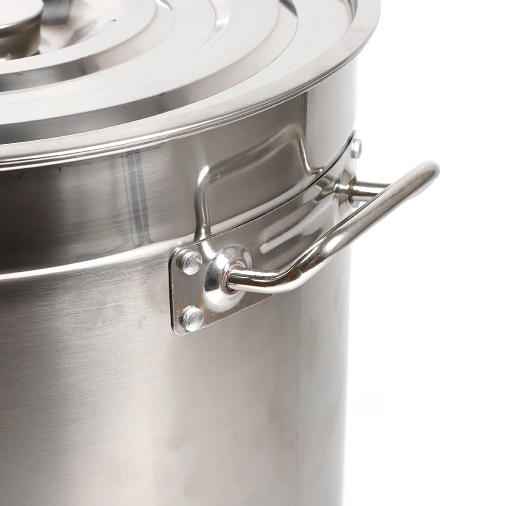Multipurpose Stainless Steel Soup Stock Pot With Lid