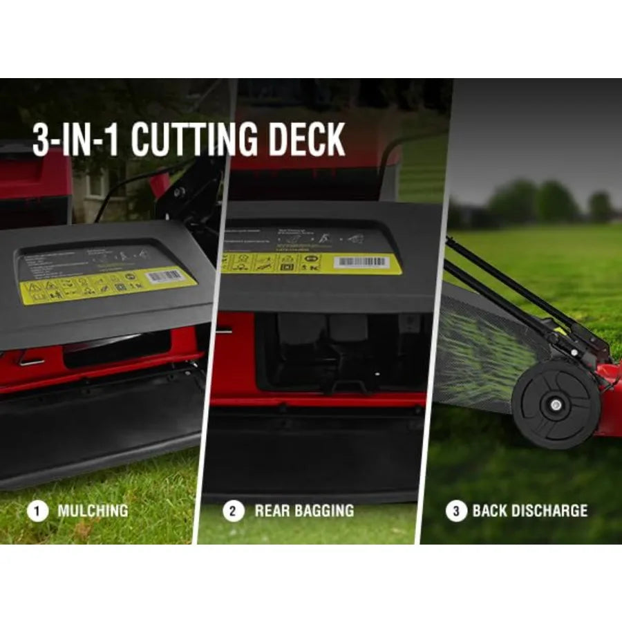 YAO HUI HUANG 80V Cordless Lawn Mower 3in1 Brushless