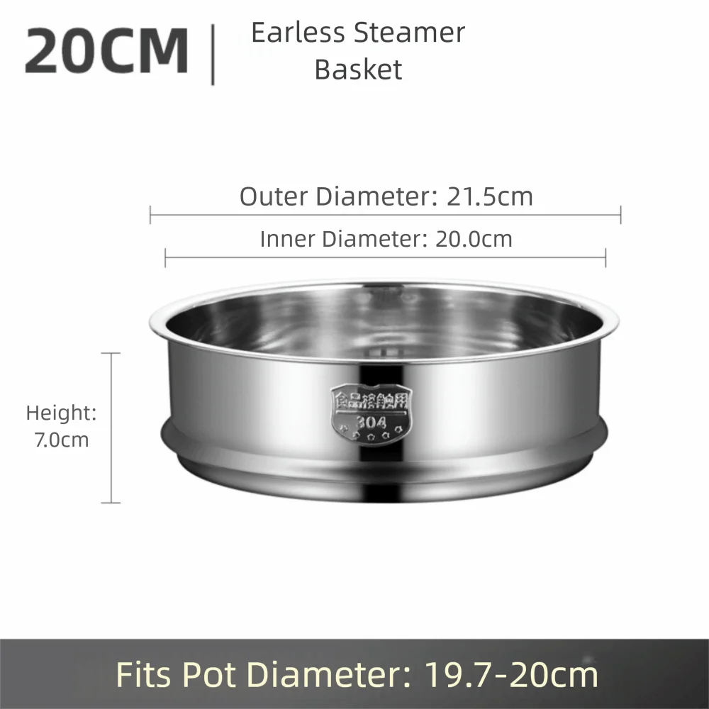 304 Stainless Steel Steamer Basket For Pot Durable Steam Rack