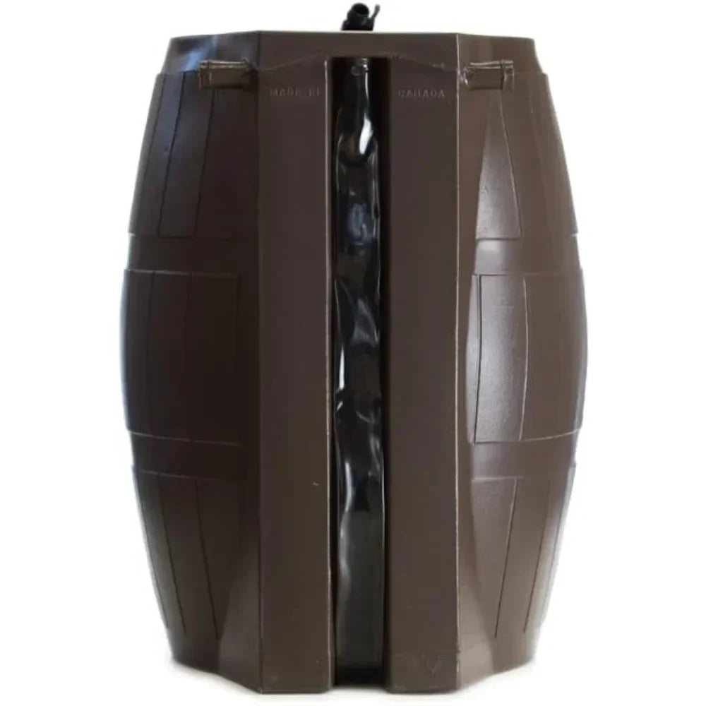 Raincatcher 4000 Flat Back Rain Barrel With Side Spigots