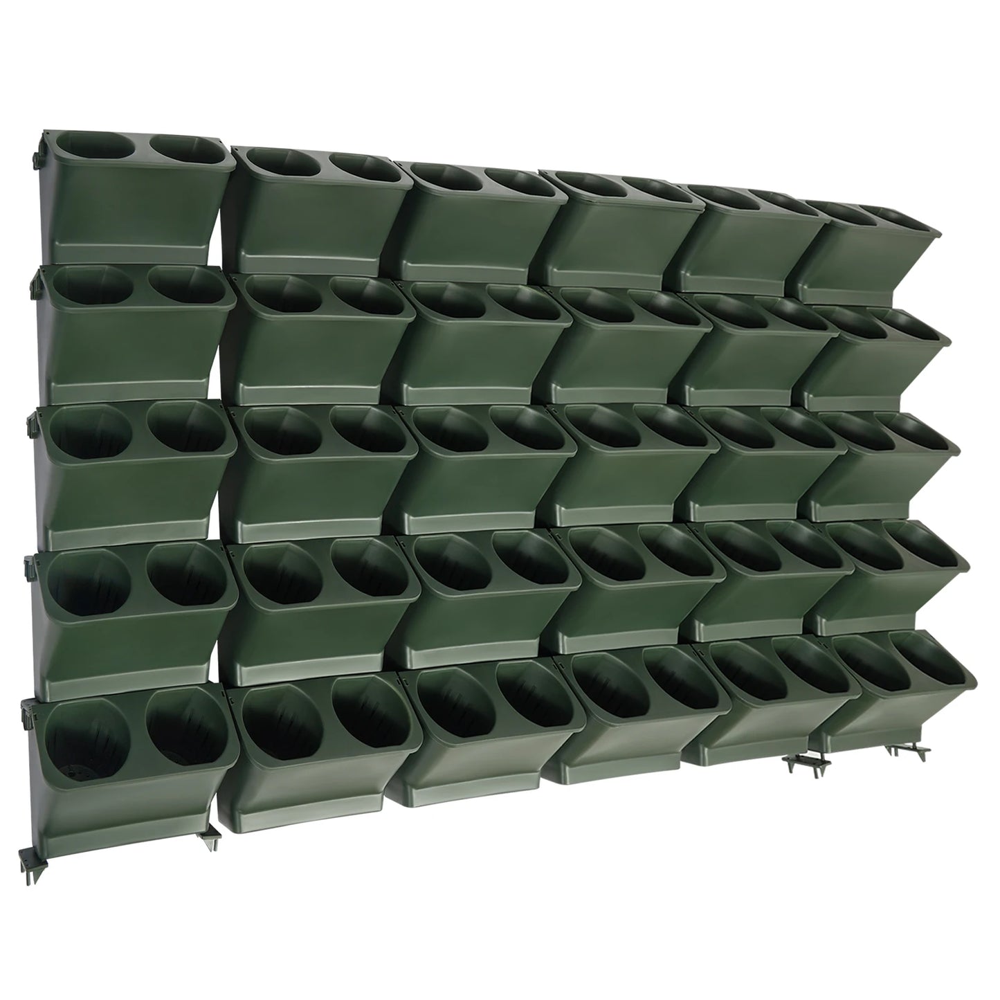 Bymaocar Hanging Planters Set Wall Mounted Vertical Garden Kit