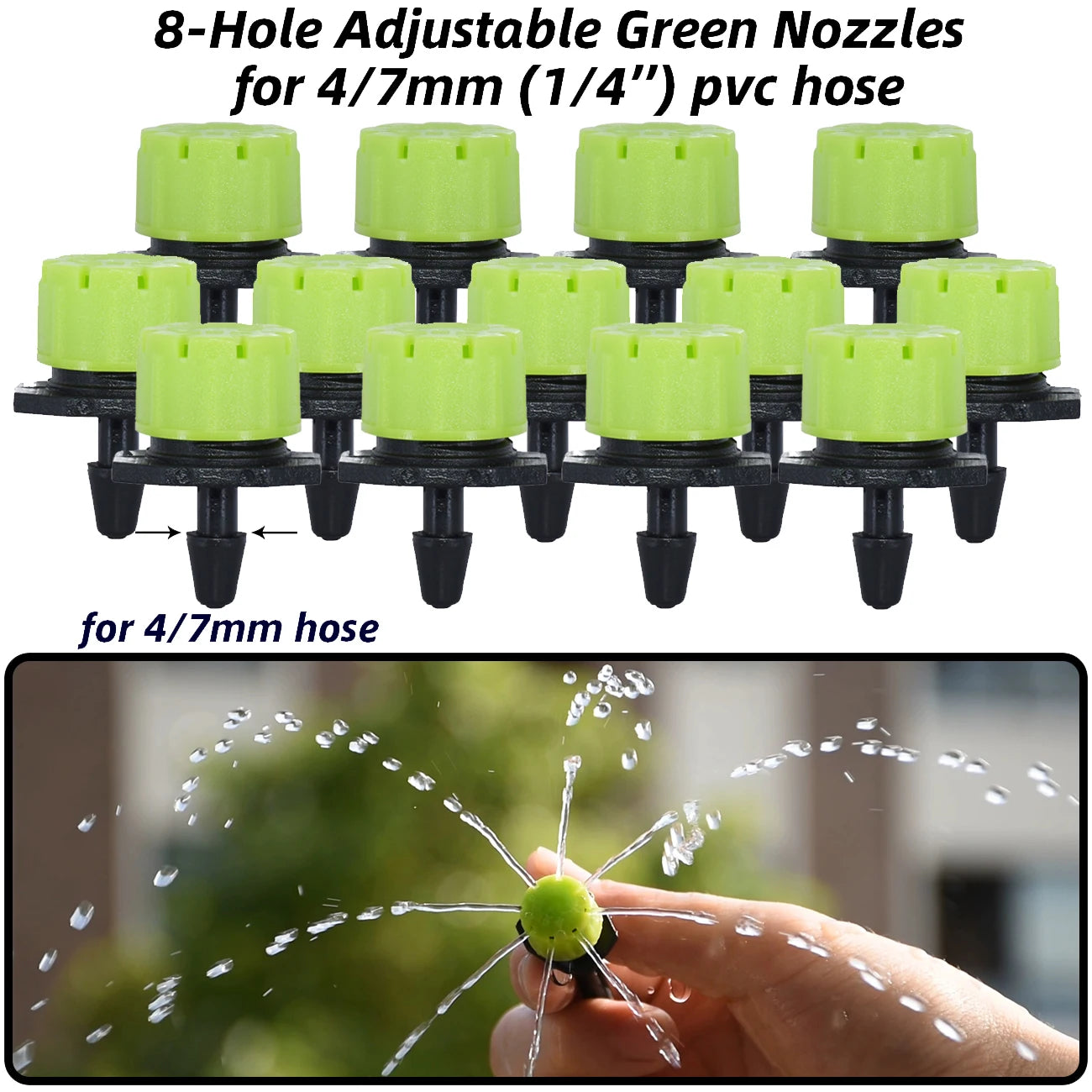 Adjustable Garden Drip Irrigation Kit Automatic Watering System