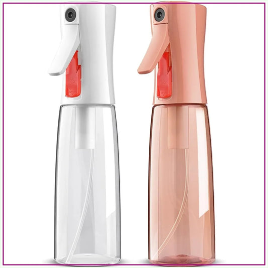 Continuous Spray Bottle for Hair – Fine Mist Water Mister, Empty Spray Bottles, Recycled Hair Misting Sprayer for Styling, Cleaning, Plants, Barbers, Salons & More – 2pk 6.1 OZ