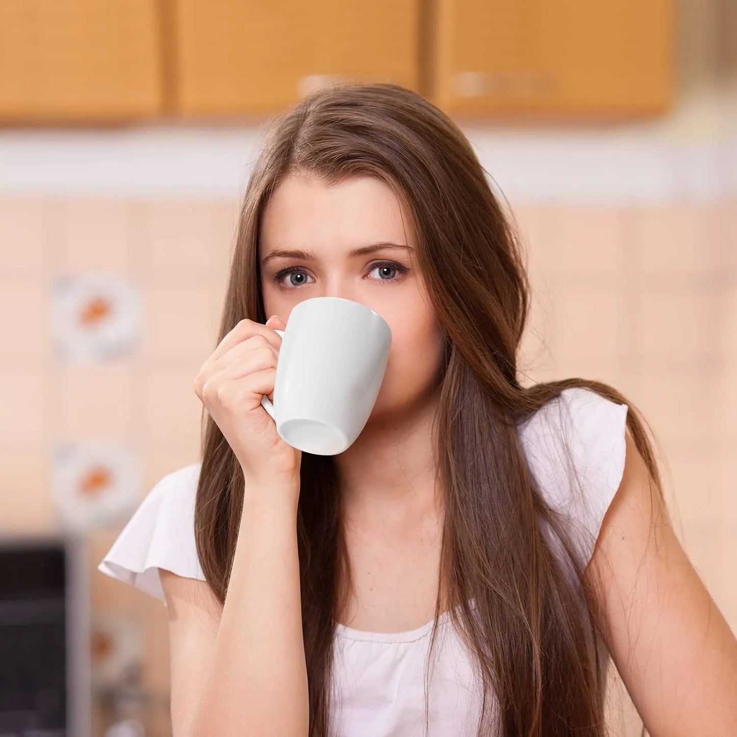 Ceramic Coffee Mugs Set Of 4 For Home Office Gift Idea
