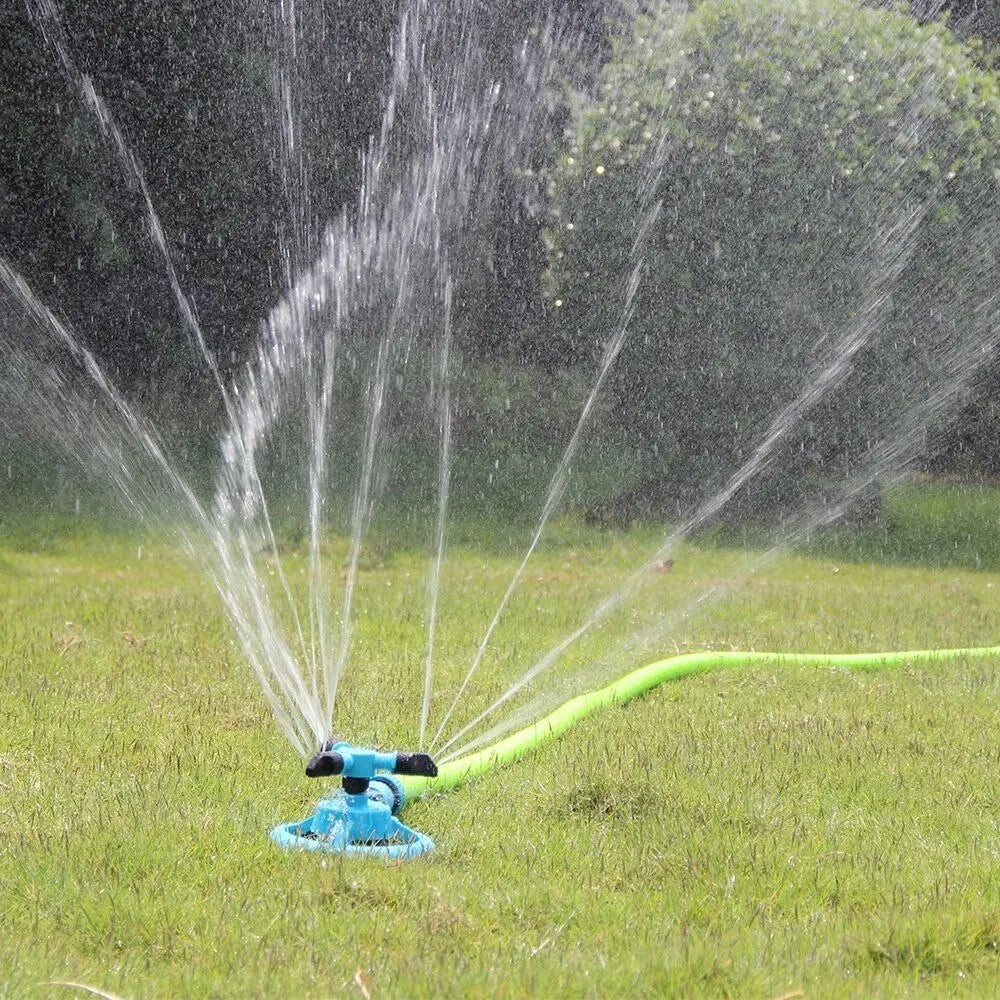 360 Degree Automatic Rotating Sprinkler Nozzle For Garden Watering
