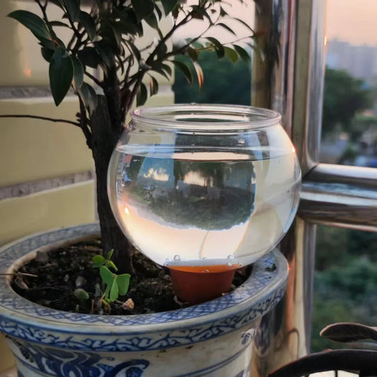 1pcs 200ML Automatic Plant Watering Self-Watering Spikes Ceramic Vacation Drip Irrigation Flower Plants Watering Devices