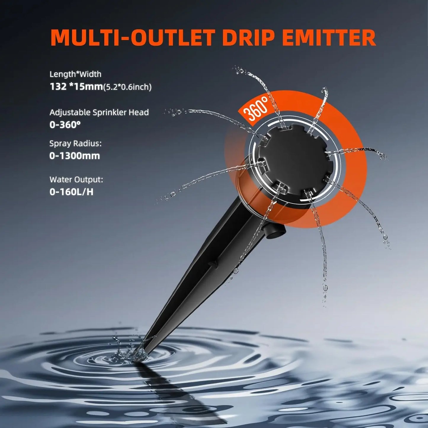 Auto Drip Irrigation Kit With 25W Pump And Sensor Indoor