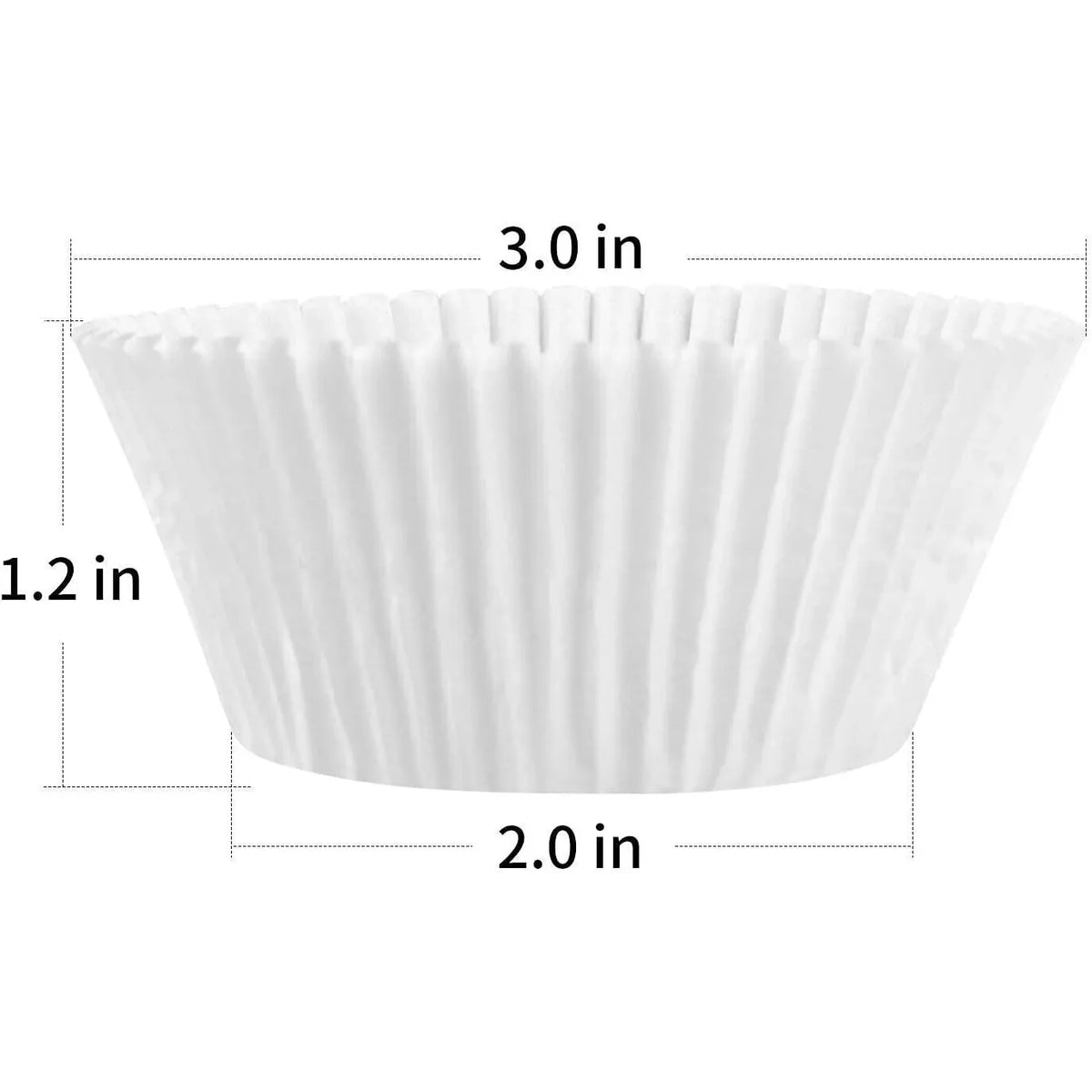 Food Grade100/500/1000Pcs Baking Cups Cupcake Muffin Liners Paper Cup Baking Molds Greaseproof Wrappers Cupcakes Cake Tools