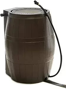 Raincatcher 4000 Flat Back Rain Barrel With Side Spigots