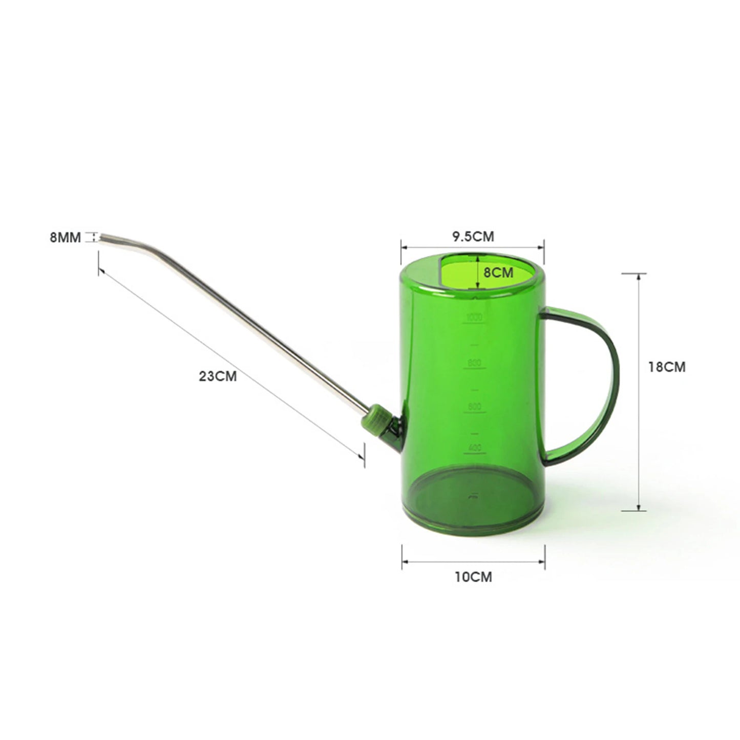 Long Mouth Watering Can With Sprinkler Head For Plants