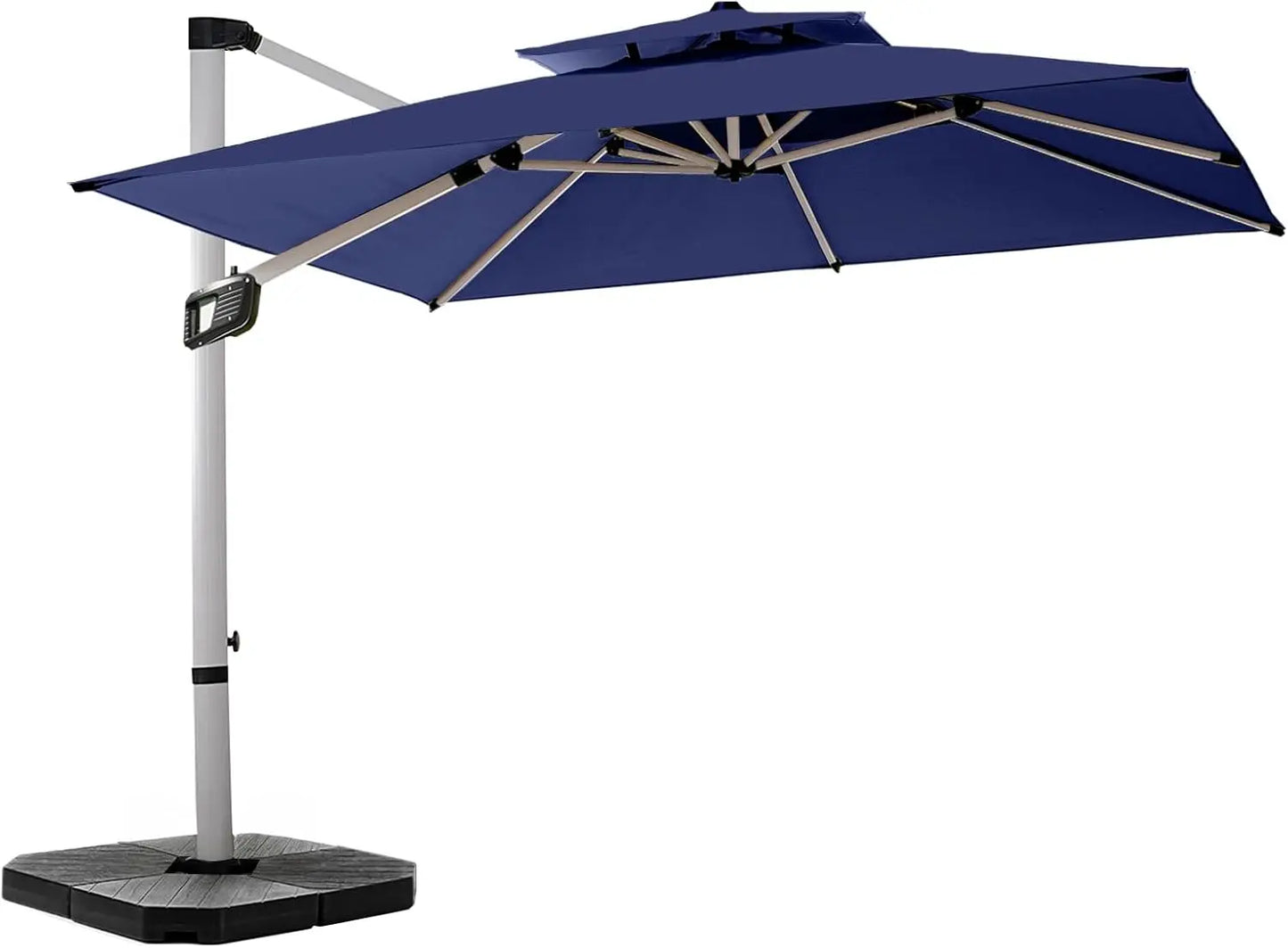 Cantilever Offset Patio Umbrella With 360 Degree Rotation