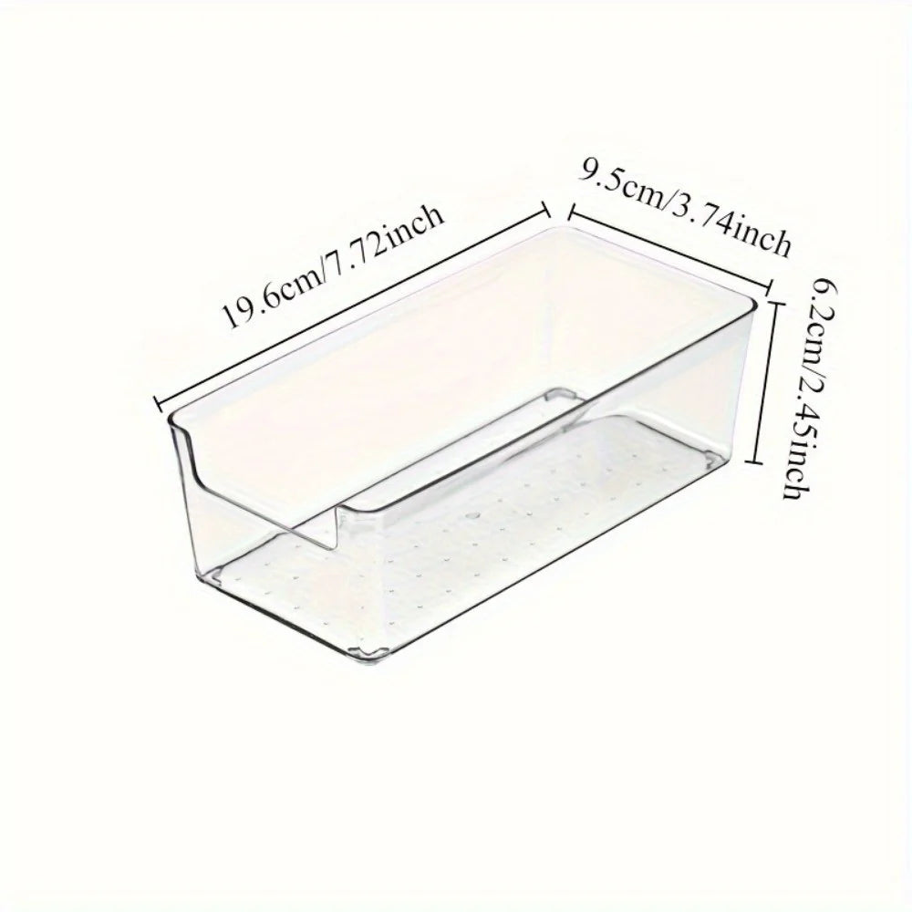 Multifunctional Transparent Storage Box for Home and Office