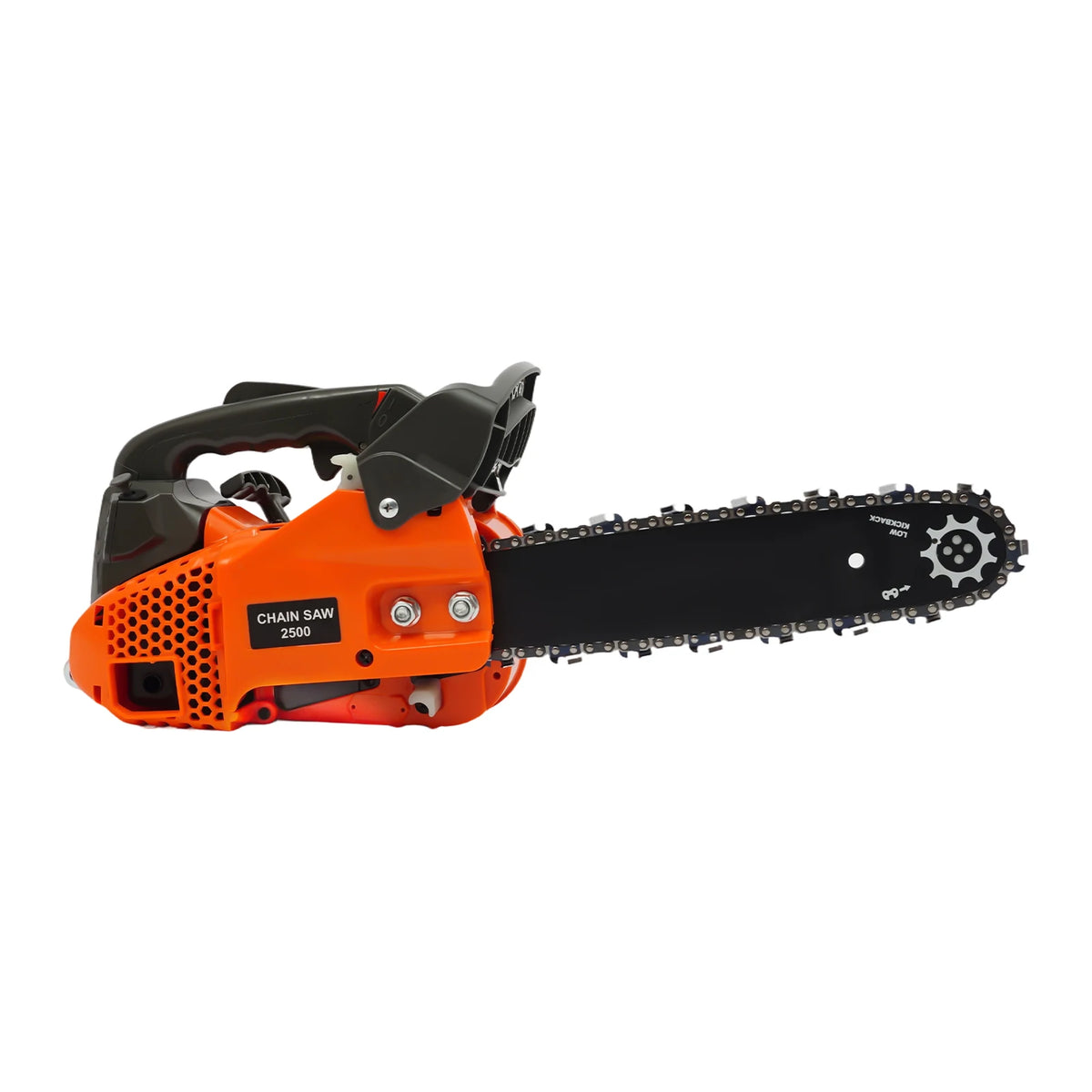 25.4cc 900W Gas Powered Chainsaw, 11.8 Inch Guide Bar 2-Stroke Handheld Mini Petrol Chainsaw for Garden Tree Pruning Wood Cutting