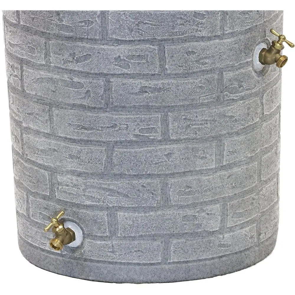 50 Gallon Light Granite Rainwater Collection Barrel