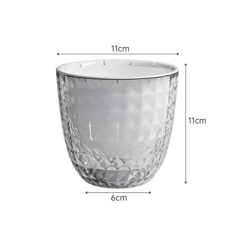 Self Watering Flowerpot With Automatic Water Absorption Dual Layer Design
